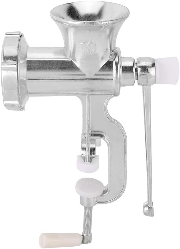 Manual Meat Mincer Grinder - Manual Meat Grinding Machine for Meat & Pepper