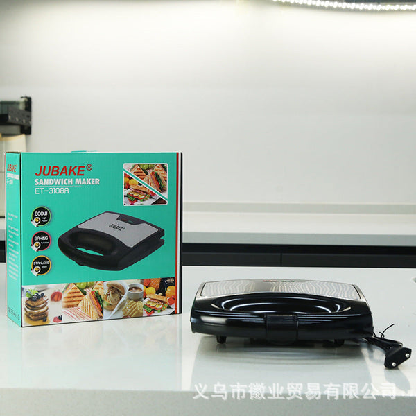 Sandwich Maker - Non-Stick Plates with Safety Lock - Makes 2 Sandwiches – alternate view