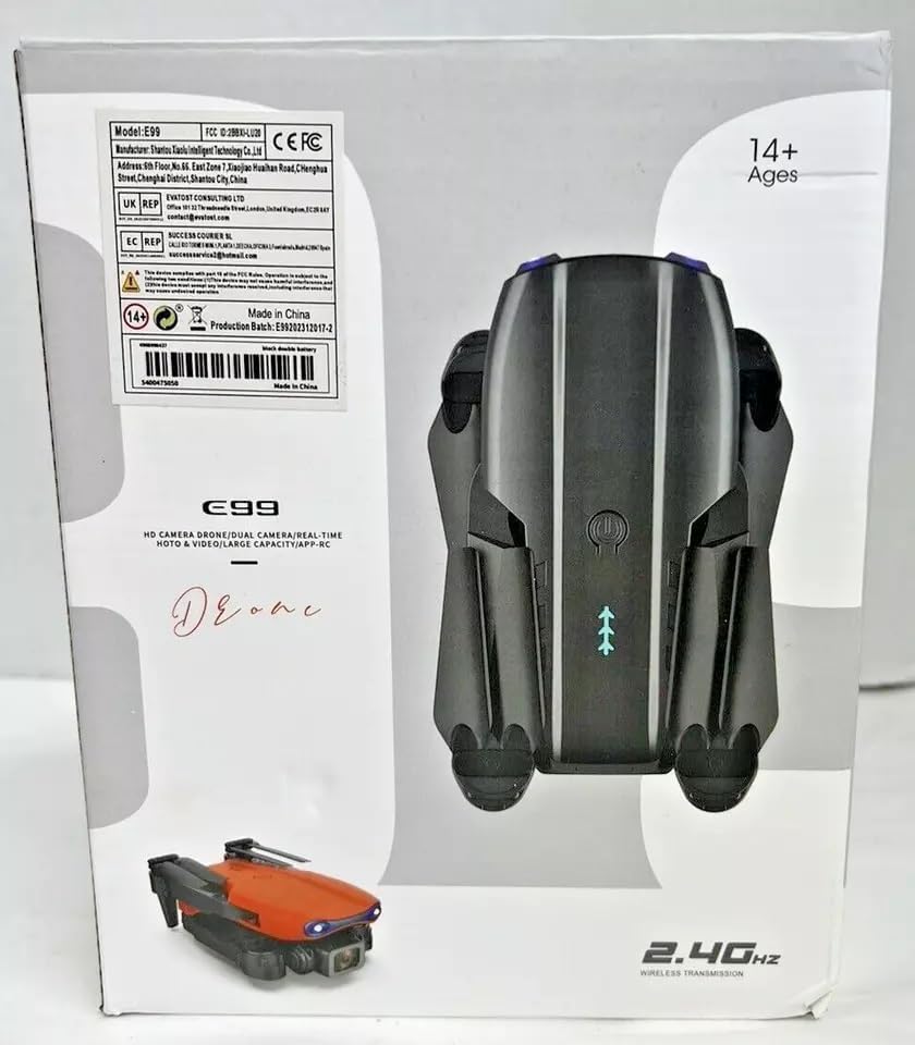 E99 Pro Drone with 4K HD Dual Camera - Obstacle Avoidance, Foldable Mini Drone