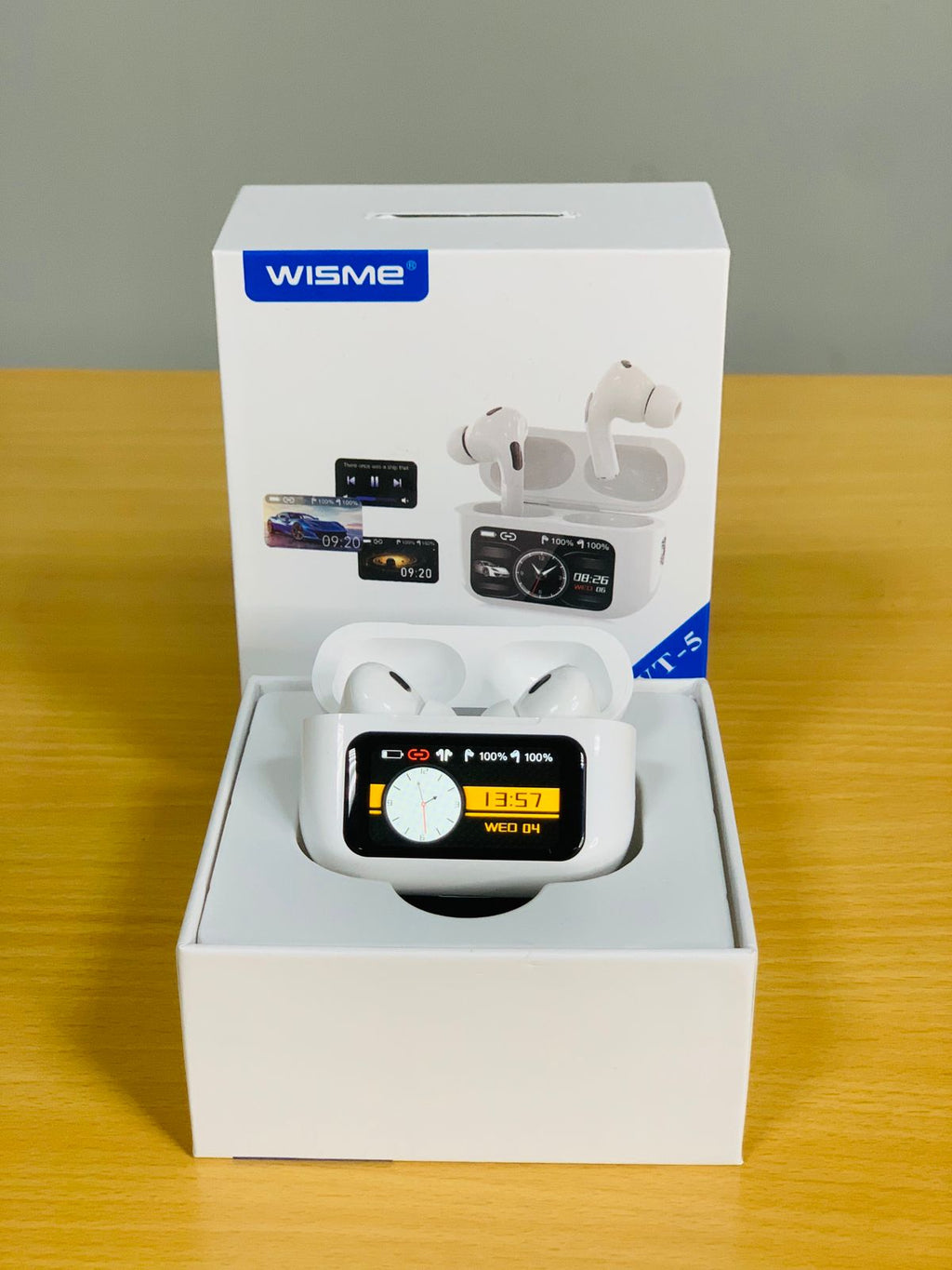 Wisme WT5 Earbuds - Touch-Sensitive Controls & Wireless Bluetooth Technology