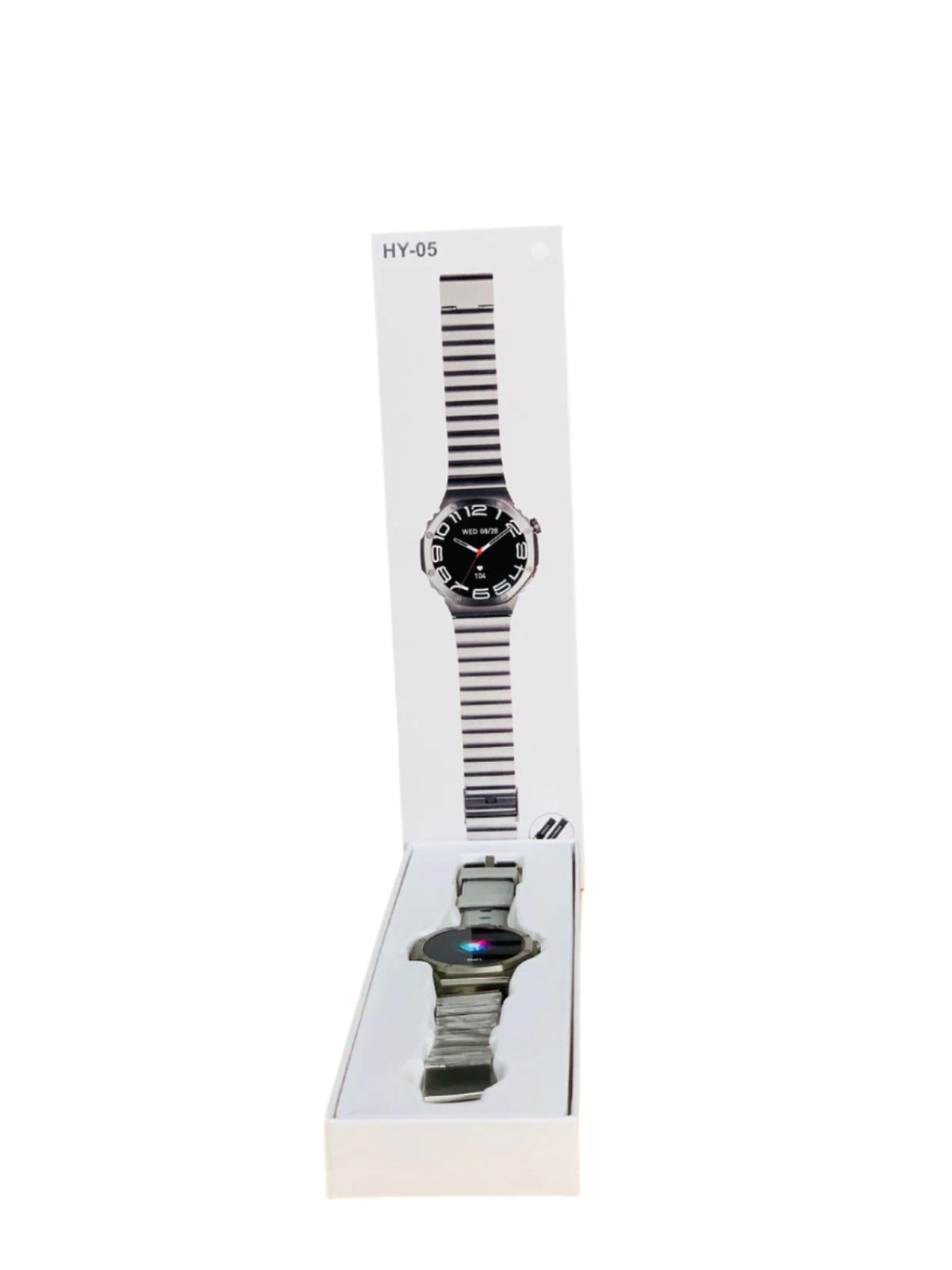 HY-05 Stainless Steel Waterproof Watch | Durable, Stylish, and Water-Resistant