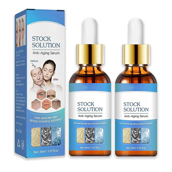 West & Month Botox Stock Solution – Anti-Aging & Wrinkle Repair Serum for Youthful, Firm, Radiant Skin (30ml) – alternate view