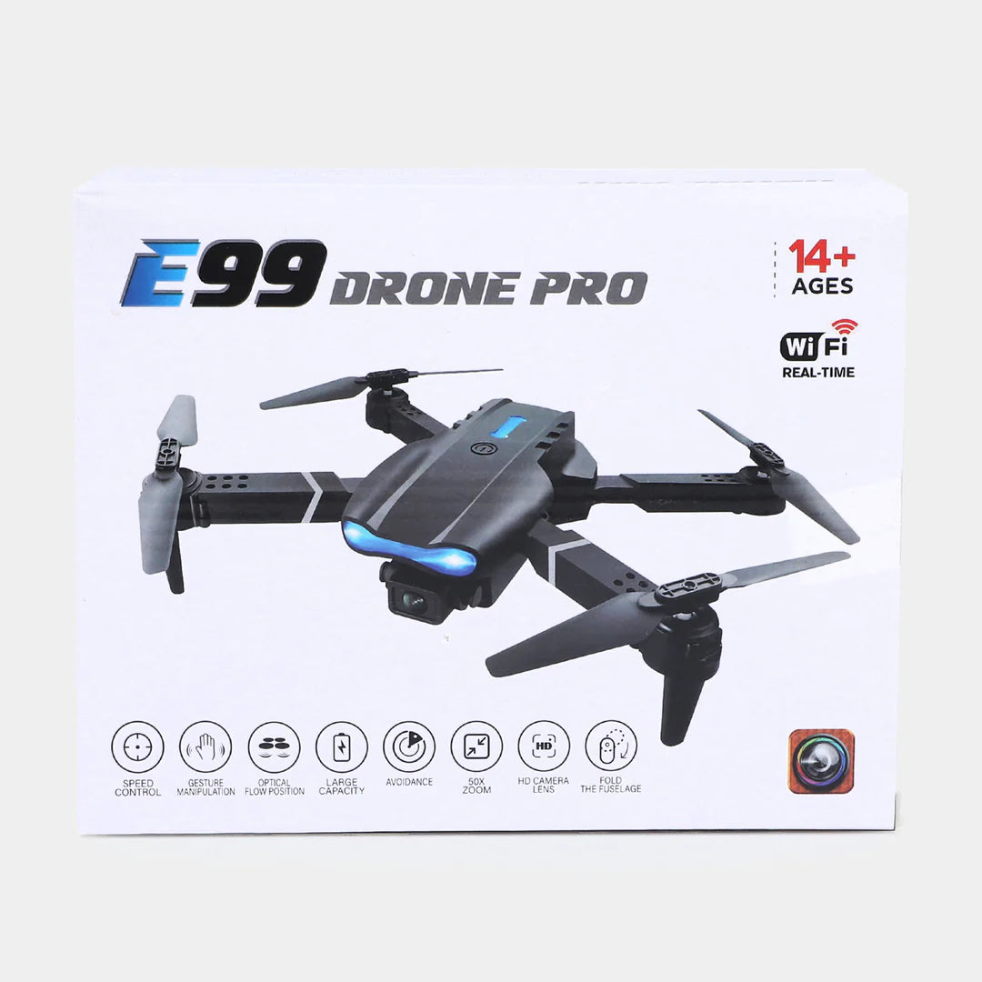 E99 Pro Drone with 4K HD Dual Camera - Obstacle Avoidance, Foldable Mini Drone