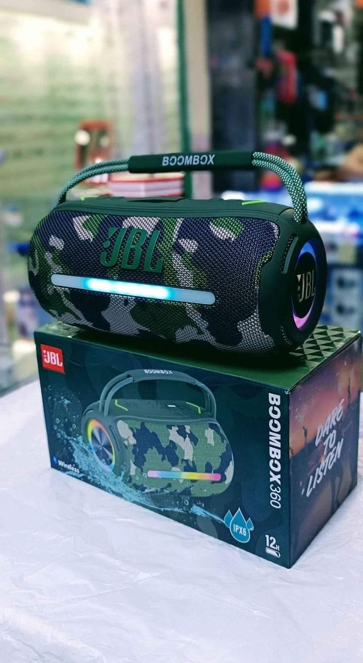 JBL X360 20W Bluetooth Outdoor Speaker β RGB LED, TWS Stereo, FM Radio