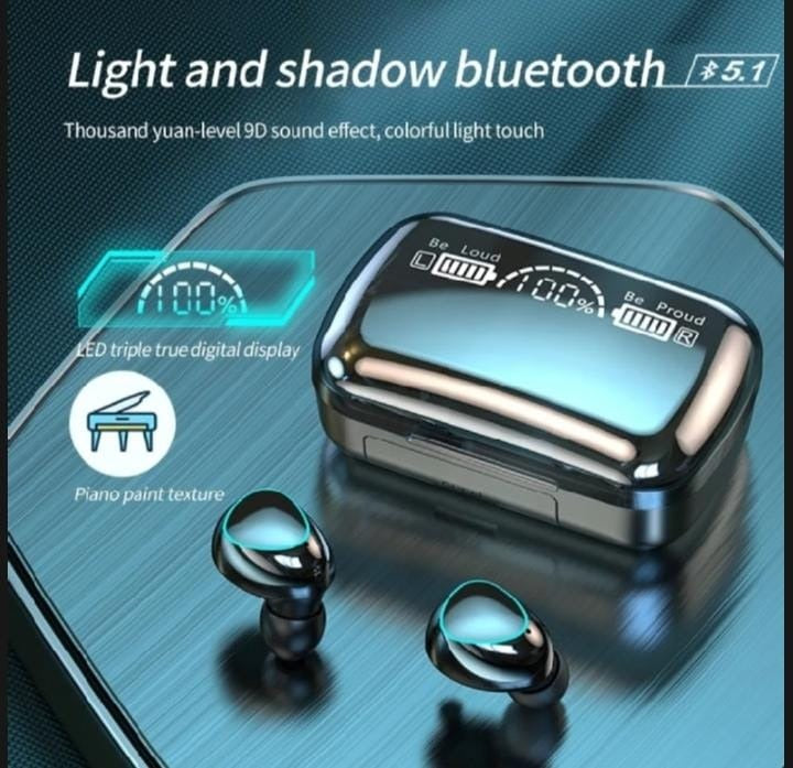 M10 TWS Wireless Earphones – High-Quality Bluetooth Earbuds with Noise Reduction & Touch Control