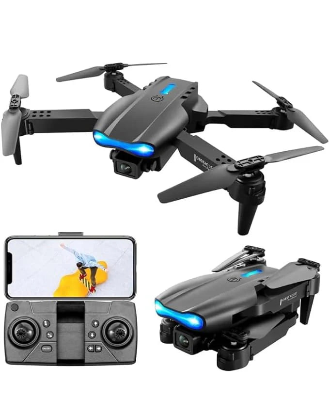 E99 Pro Drone with 4K HD Dual Camera - Obstacle Avoidance, Foldable Mini Drone