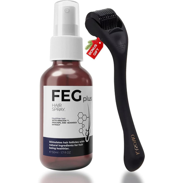 FEG Hair Growth Spray – Natural Anti-Hair Loss & Follicle Stimulating Treatment for Thicker, Fuller Hair (50ml)