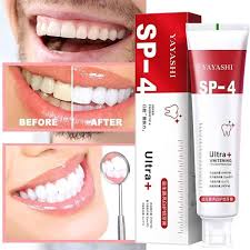 Yayashi SP-4 Ultra+ Whitening Toothpaste – Super Probiotic Deep Cleaning & Stain Removal Formula for Bright, Healthy Teeth – alternate view