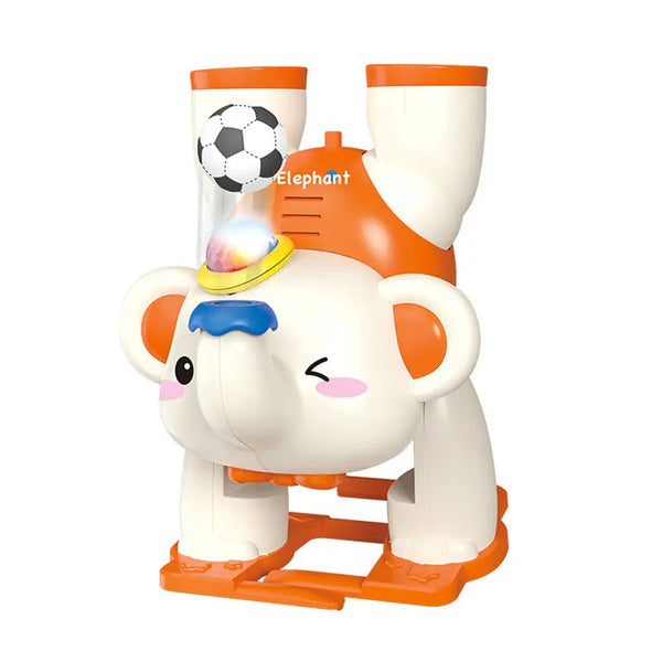 Children's Electric Light & Music Handstand Walking Baby Elephant Toy - Montessori-Inspired Fun – alternate view