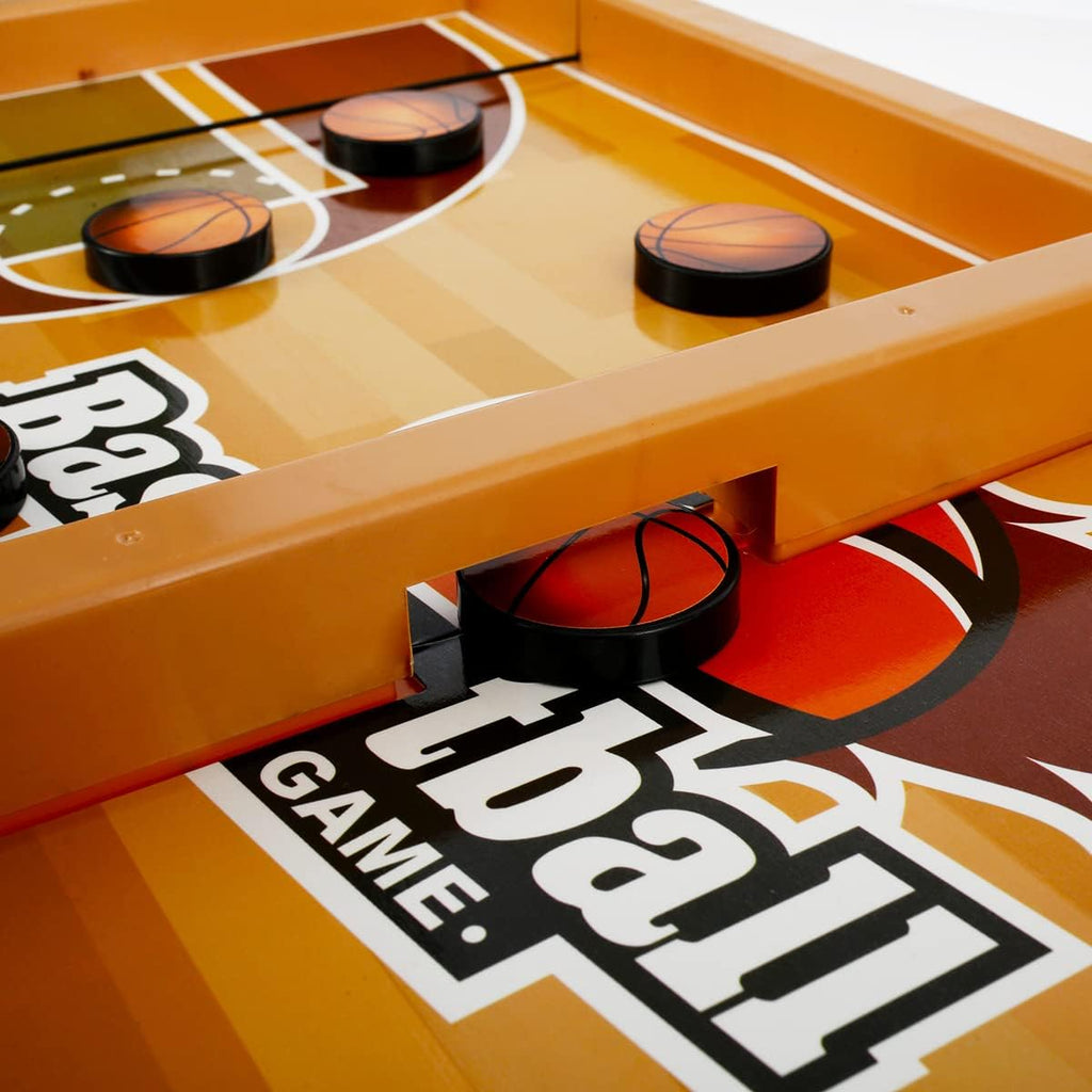 Basketball Shot Board Game | Tabletop Slingshot Interactive Game for Kids & Adults