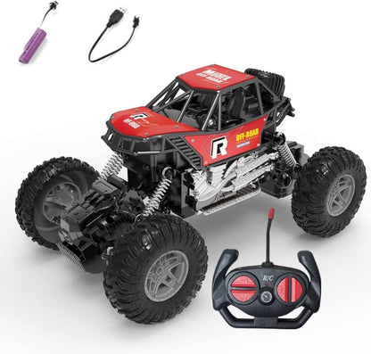 Remote Control Off-Road Climbing Car - High-Speed Drift Racing Toy with Rechargeable Battery