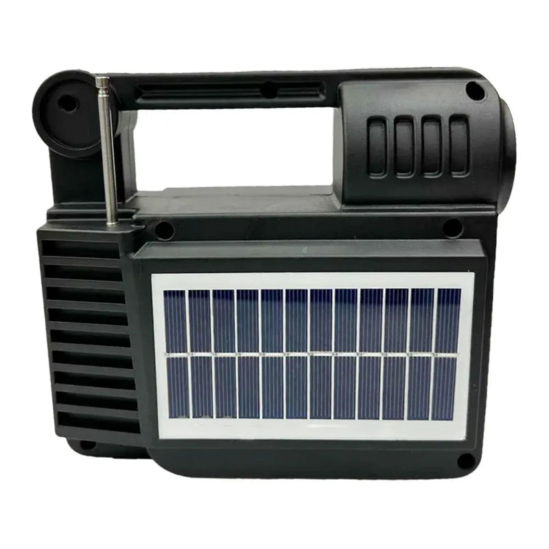 Portable Solar Powered Speaker with Flashlight - Outdoor Wireless Bluetooth Speaker