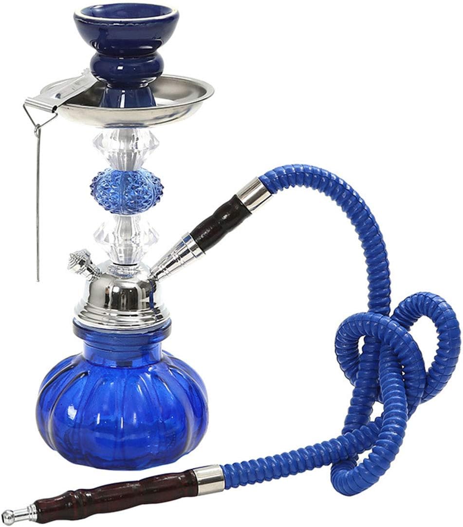 Portable Hookah Set | Mini Pumpkin Hookah with Accessories & Silicone Hose