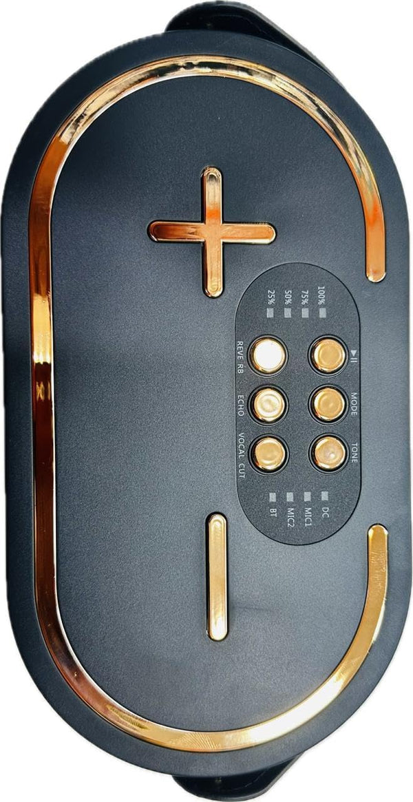 Calus Wireless Bluetooth Speaker with Karaoke & Dual Microphones – alternate view