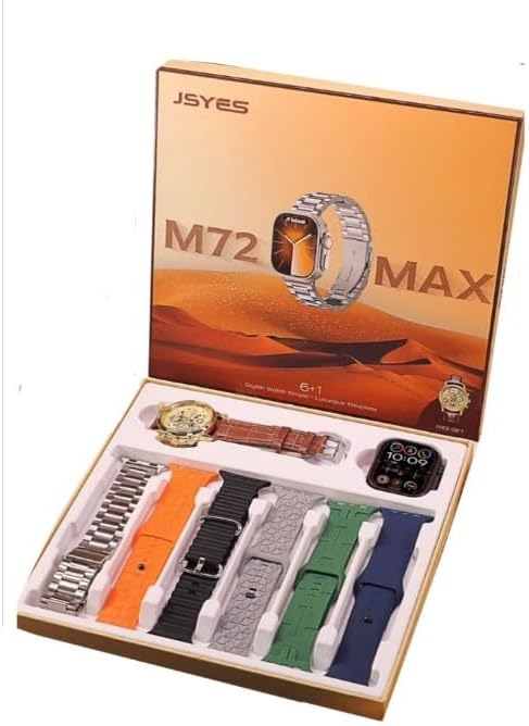 M72 Max Smart Watch - Classic Watch Bands & Gift Set