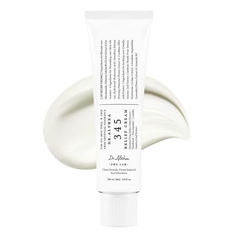 Dr. Althea 345 Relief Cream 50ml | Soothing & Repair Moisturizer for Sensitive Skin