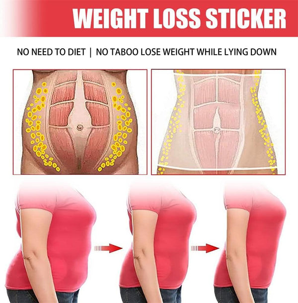Wormwood Slimming Patch – Herbal Belly Fat Burning Weight Loss Stickers - alternate view