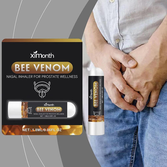 Ximonth Bee Venom Nasal Inhaler for Prostate Wellness - Stick for Men’s Circulation & Vitality Support