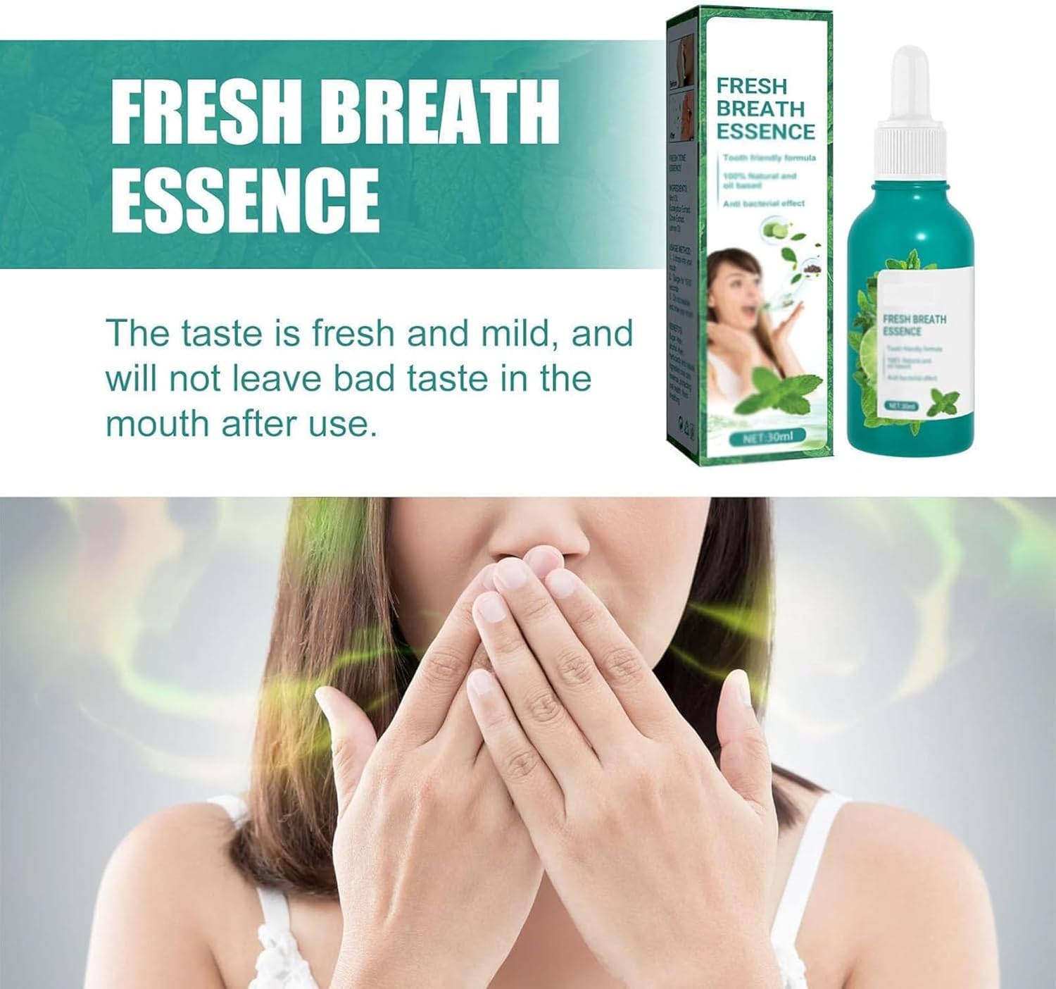 EELHOE Fresh Breath Essence – Portable Oral Care Drops for Bad Breath & Fresh Mouth (30 ml)