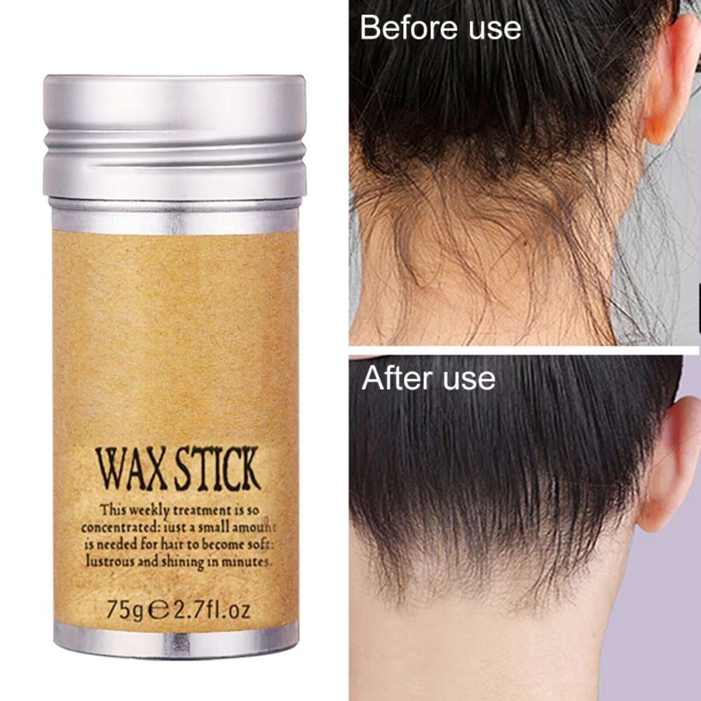 IKT Cire Stick Cheveux – Professional Hair Wax Stick for Smooth Edges, Flyaway Control & Natural Shine (75g)