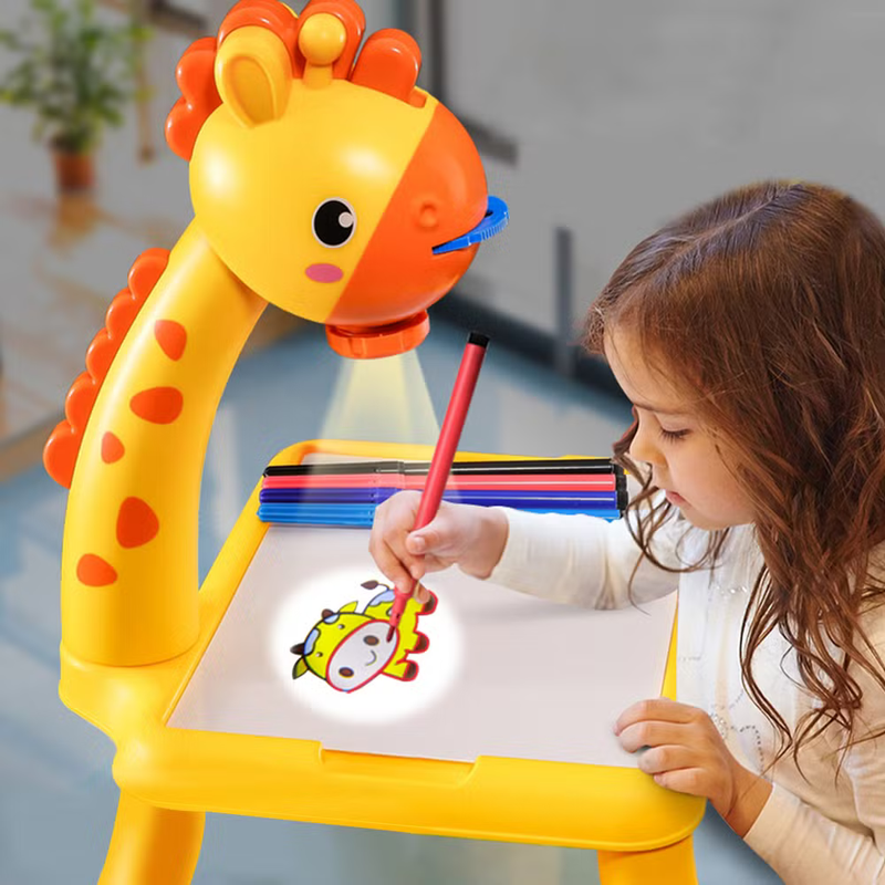 Intelligent LED Projector Art Drawing Table for Children