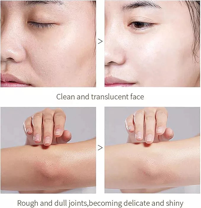 Orange Whitening Exfoliating Brightening Gel – Mild Citrus Facial Exfoliator for Smooth & Radiant Skin