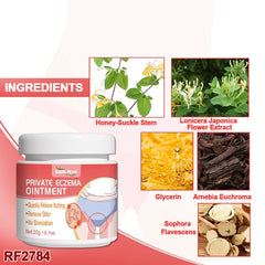 South Moon Female Private Eczema Ointment – Soothing Anti-Itch & Odor Control Cream for Sensitive Skin (20g)