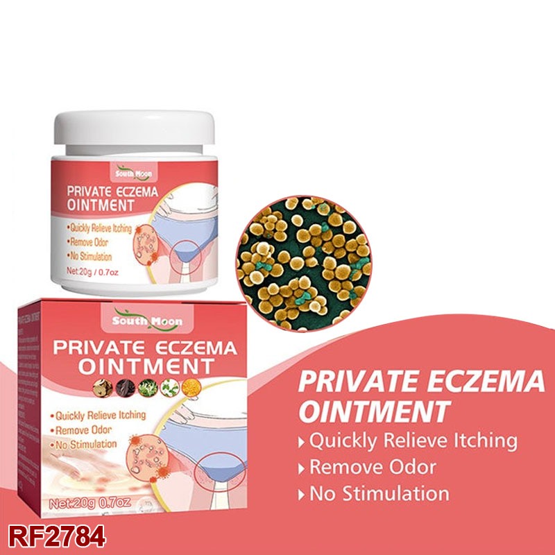 South Moon Female Private Eczema Ointment – Soothing Anti-Itch & Odor Control Cream for Sensitive Skin (20g)