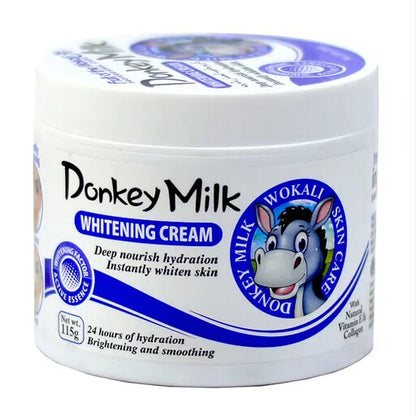 Fruit of the Wokali Donkey Milk Extract Whitening Cream – Moisturizing & Brightening Face Cream for Smooth, Glowing Skin (100g)