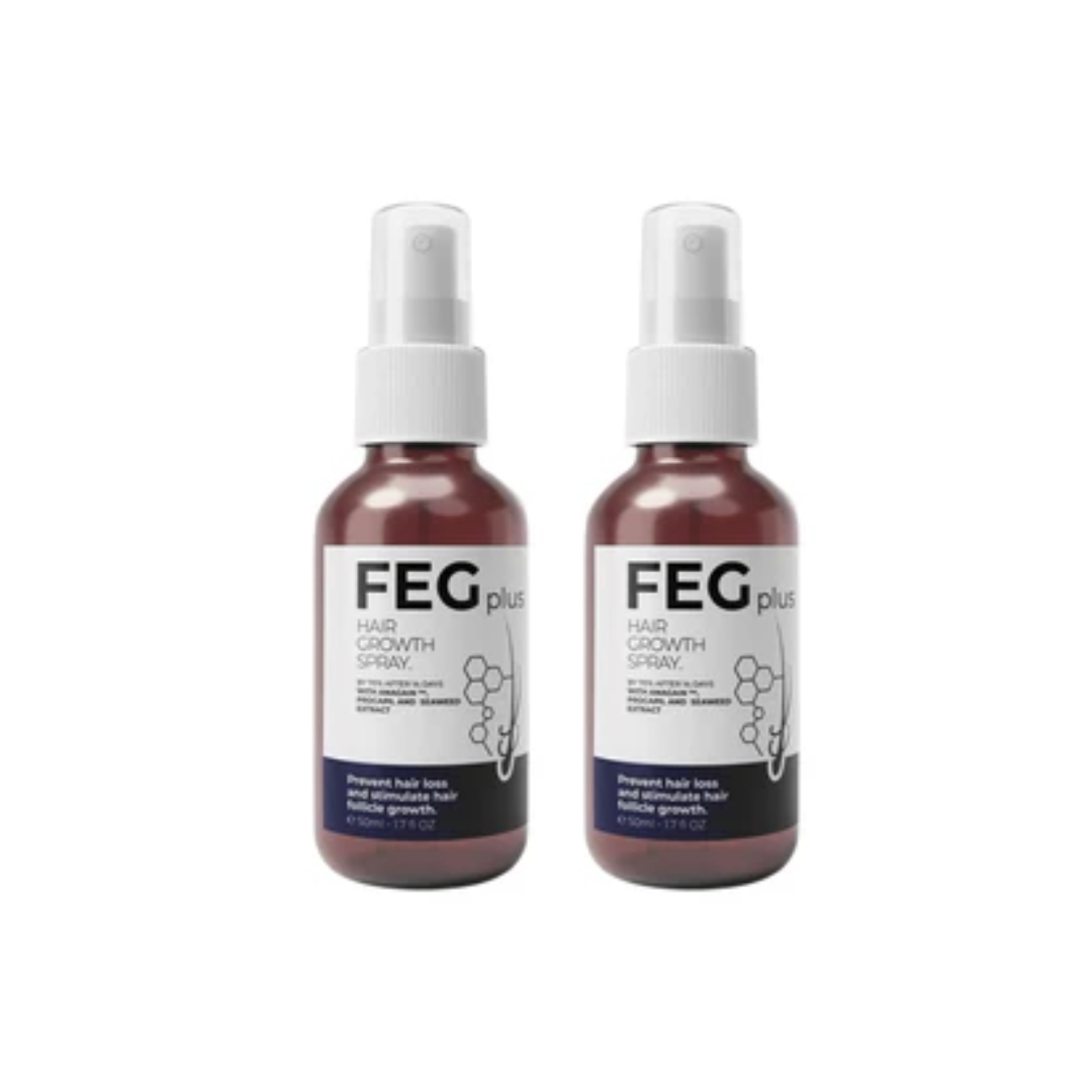 FEG Hair Growth Spray – Natural Anti-Hair Loss & Follicle Stimulating Treatment for Thicker, Fuller Hair (50ml)